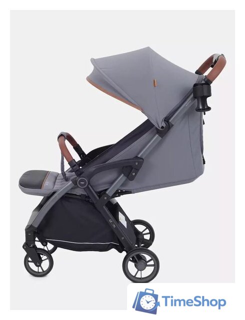 Коляска прогулочная «книга» MOWbaby Атом MB200 (Grey) - Изображение №11 — Интернет-магазин Time-Shop