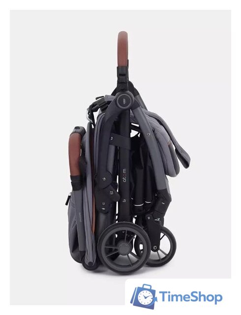 Коляска прогулочная «книга» MOWbaby Атом MB200 (Grey) - Изображение №17 — Интернет-магазин Time-Shop