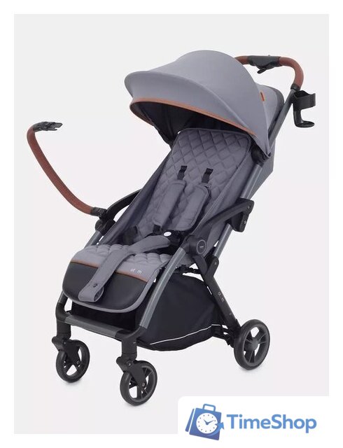 Коляска прогулочная «книга» MOWbaby Атом MB200 (Grey) - Изображение №9 — Интернет-магазин Time-Shop