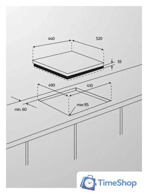 Варочная панель Simfer H45V30M025 - Изображение №7 — Интернет-магазин Time-Shop