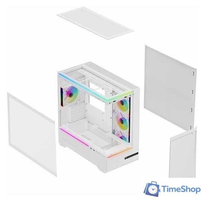 Корпус Thermalright M10 FAN4-M (белый) - Изображение №7 — Интернет-магазин Time-Shop