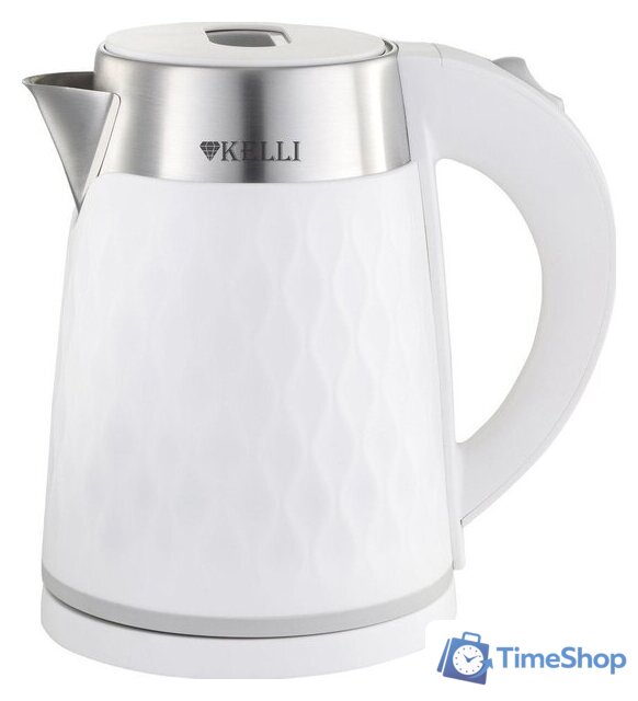Электрический чайник KELLI KL-1804 (белый) - Изображение №1 — Интернет-магазин Time-Shop