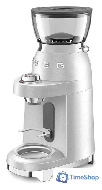 Электрическая кофемолка Smeg CGF02SSEU - Изображение №1 — Интернет-магазин Time-Shop