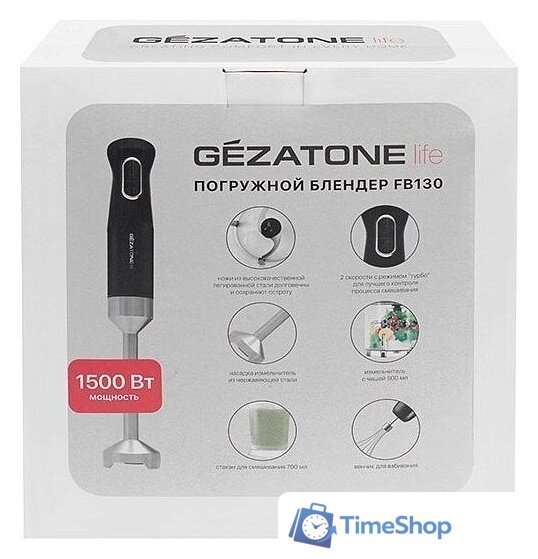 Погружной блендер Gezatone FB130 1301363 - Изображение №9 — Интернет-магазин Time-Shop