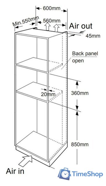 Микроволновая печь Meferi MMO6020BK Comfort - Изображение №19 — Интернет-магазин Time-Shop