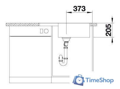 Кухонная мойка Blanco Lemis XL 6 S-IF Compact 525110 (серебристый) - Изображение №5 — Интернет-магазин Time-Shop