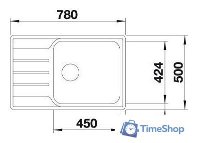Кухонная мойка Blanco Lemis XL 6 S-IF Compact 525110 (серебристый) - Изображение №3 — Интернет-магазин Time-Shop