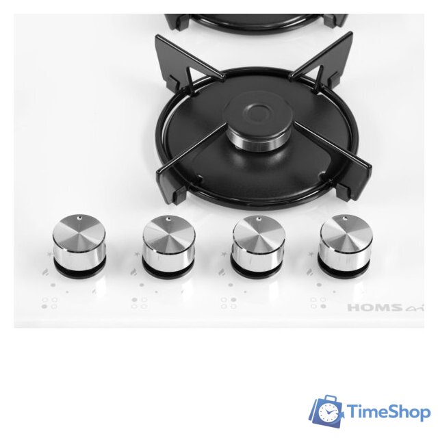 Варочная панель HOMSair HGG641EWH - Изображение №6 — Интернет-магазин Time-Shop