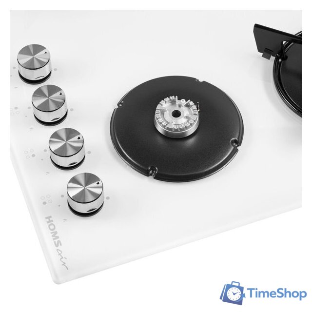 Варочная панель HOMSair HGG641EWH - Изображение №10 — Интернет-магазин Time-Shop