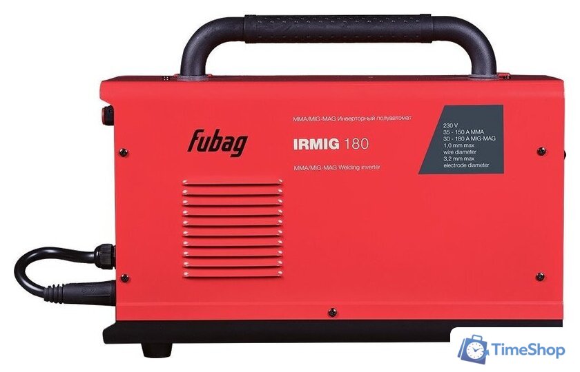 Сварочный инвертор Fubag IRMIG 180 41390 - Изображение №4 — Интернет-магазин Time-Shop