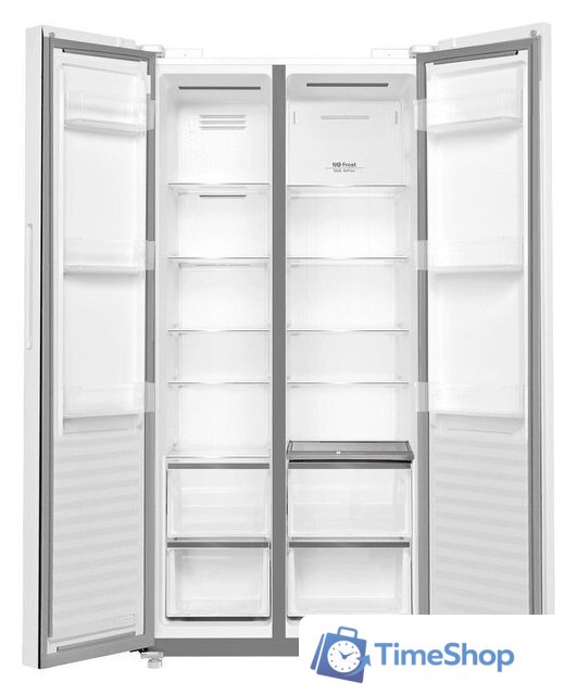 Холодильник side by side MAUNFELD MFF191NFPW - Изображение №3 — Интернет-магазин Time-Shop