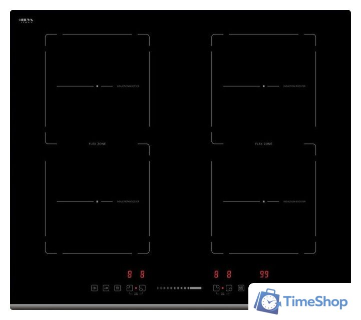 Варочная панель Hyundai HHI 6772 BG - Изображение №2 — Интернет-магазин Time-Shop