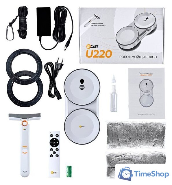 Робот для мытья окон Даджет U220 - Изображение №6 — Интернет-магазин Time-Shop