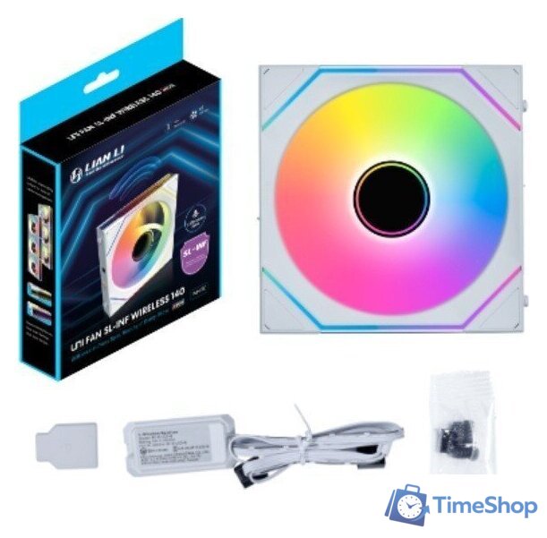 Вентилятор для корпуса Lian Li Uni Fan SL-INF 140 Wireless 14SLIN1W1W G99.14SLIN1W1W.R0 - Изображение №6 — Интернет-магазин Time-Shop