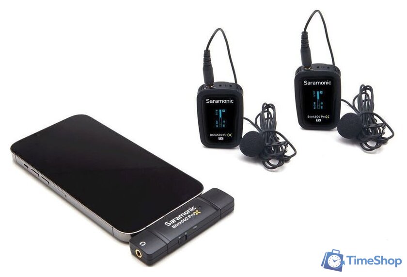 Радиосистема Saramonic Blink 500 Pro X B4 - Изображение №10 — Интернет-магазин Time-Shop