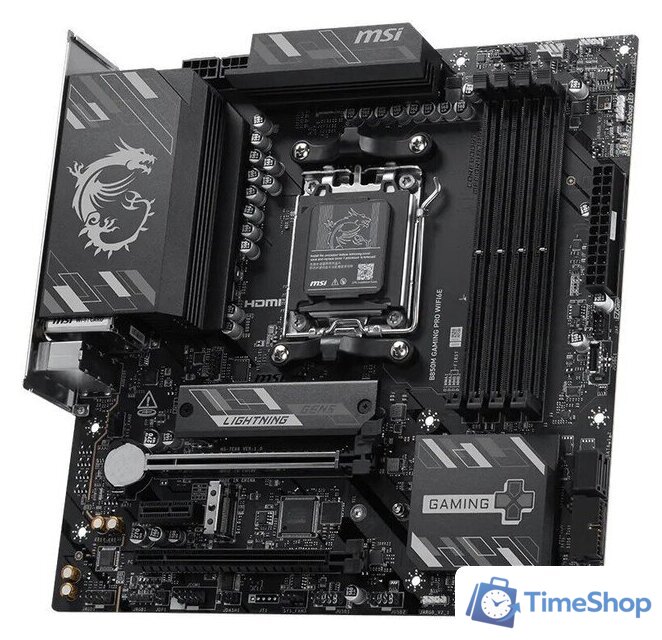 Материнская плата MSI B850M Gaming Pro WiFi6E - Изображение №3 — Интернет-магазин Time-Shop