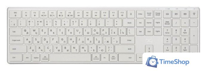 Клавиатура xGhost Blade White Silver - Изображение №1 — Интернет-магазин Time-Shop