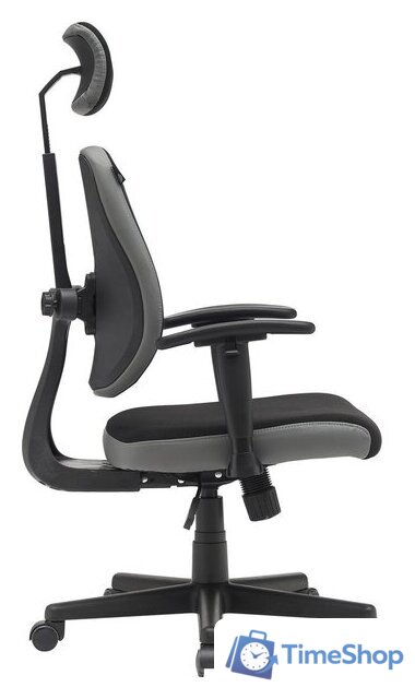 Офисное кресло CACTUS CS-CHR-MC03-BKGY (черный/серый) - Изображение №3 — Интернет-магазин Time-Shop