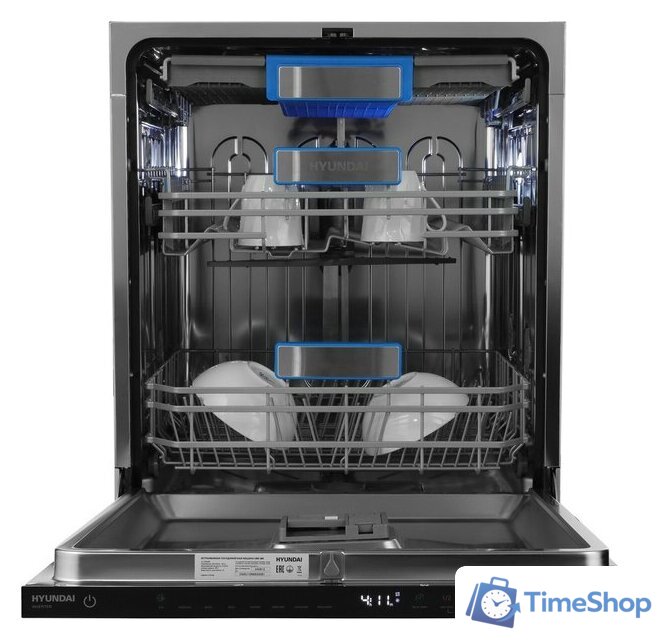 Встраиваемая посудомоечная машина Hyundai HBD 685 - Изображение №4 — Интернет-магазин Time-Shop