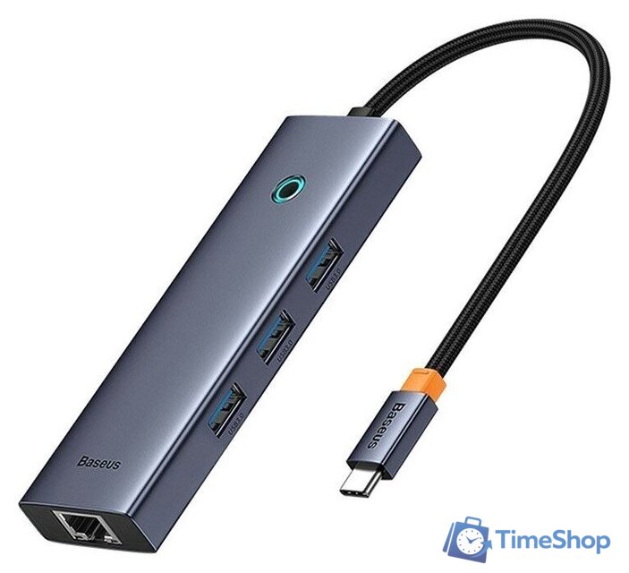 Док-станция Baseus UltraJoy Series 6-Port Hub Docking Station B00052802811-00 - Изображение №1 — Интернет-магазин Time-Shop