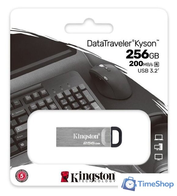 USB Flash Kingston Kyson 256GB - Изображение №4 — Интернет-магазин Time-Shop