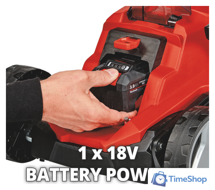 Газонокосилка Einhell GE-CM 18/33 Li-Solo (с 1-им АКБ) - Изображение №6 — Интернет-магазин Time-Shop