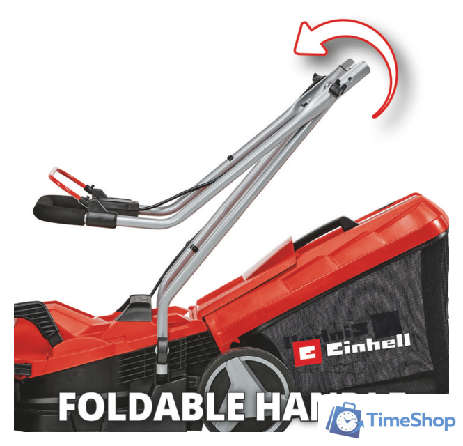 Газонокосилка Einhell GE-CM 18/33 Li-Solo (с 1-им АКБ) - Изображение №5 — Интернет-магазин Time-Shop