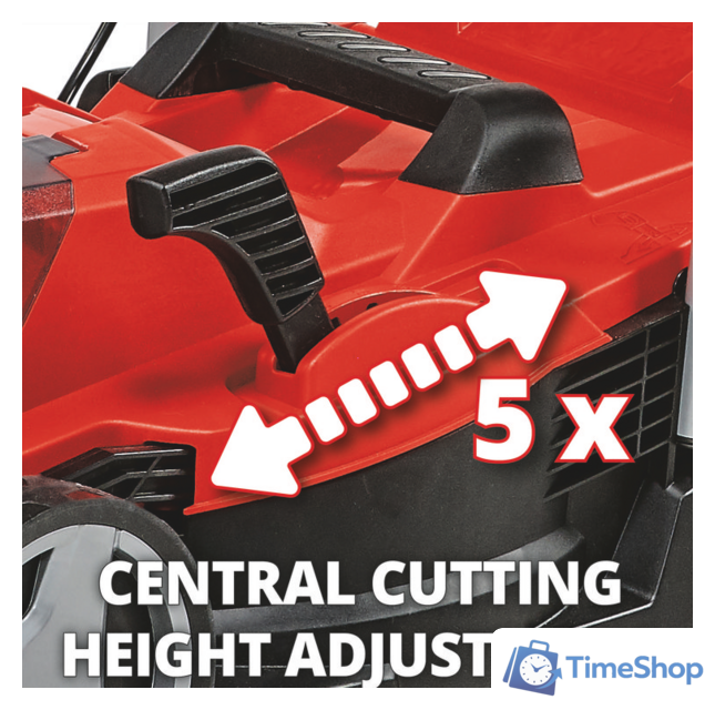 Газонокосилка Einhell GE-CM 18/33 Li-Solo (с 1-им АКБ) - Изображение №3 — Интернет-магазин Time-Shop