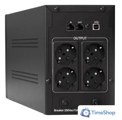 Источник бесперебойного питания ExeGate LLB-2200.LCD.AVR.EURO.RJ.USB EP285531RUS - Изображение №2 — Интернет-магазин Time-Shop
