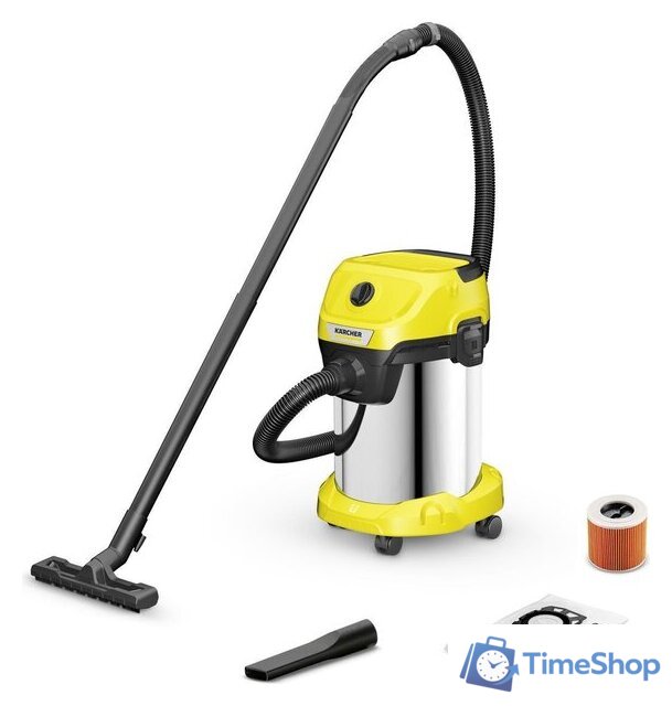 Пылесос Karcher WD 3 S V-19/4/20 [1.628-141.0] - Изображение №1 — Интернет-магазин Time-Shop
