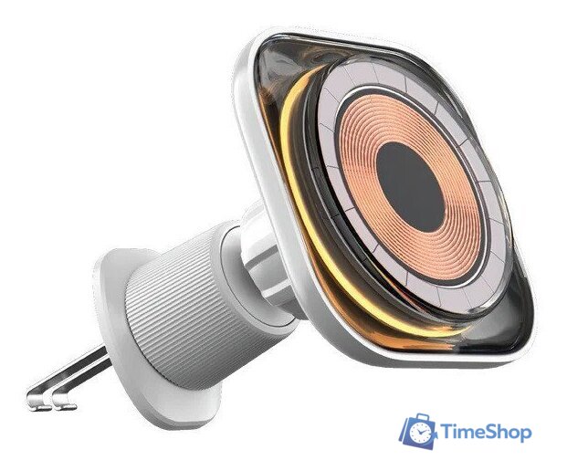 Держатель для смартфона Momax 1-Charge Flow CM29W (белый) - Изображение №1 — Интернет-магазин Time-Shop