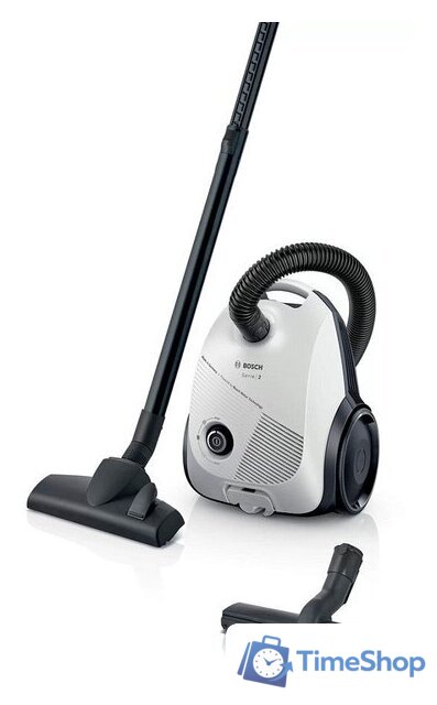 Пылесос Bosch Serie 2 BGLS2WH1H - Изображение №1 — Интернет-магазин Time-Shop