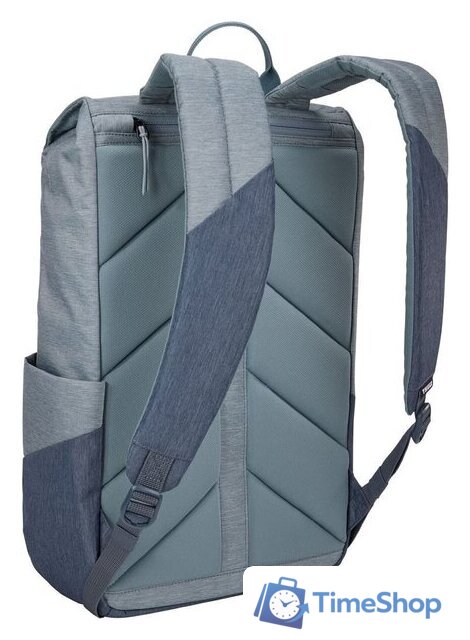 Городской рюкзак Thule Lithos 16L TLBP213POND/DS (pond/dark slate) - Изображение №2 — Интернет-магазин Time-Shop