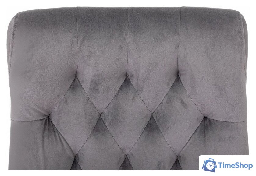 Офисное кресло Бюрократ T-9928SL Fabric (серый Italia 26/крестовина металл хром) - Изображение №4 — Интернет-магазин Time-Shop