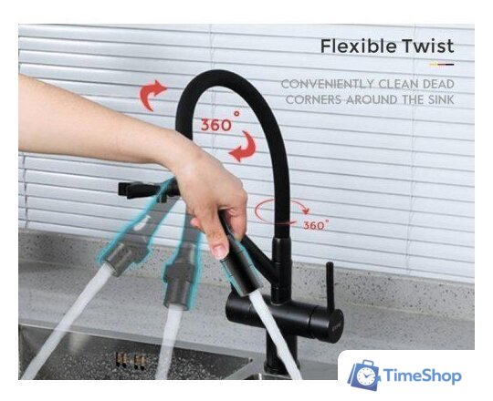 Смеситель Gappo G4398-86 - Изображение №2 — Интернет-магазин Time-Shop