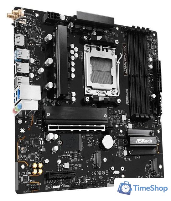 Материнская плата ASRock A620AM Pro-A WiFi - Изображение №2 — Интернет-магазин Time-Shop
