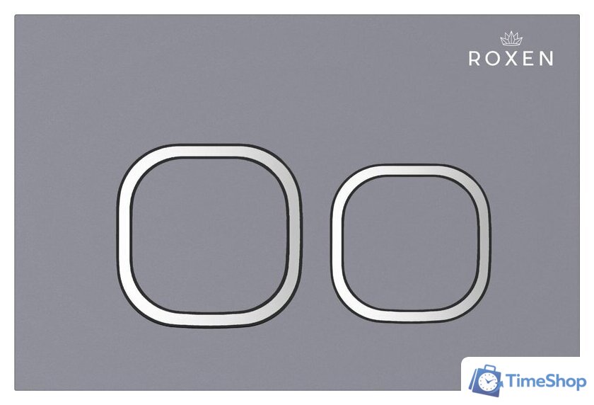 Унитаз подвесной Roxen Boro в комплекте с инсталляцией StounFix Dual Fresh 6 в 1 966418 (кнопка: серый бетон) - Изображение №9 — Интернет-магазин Time-Shop