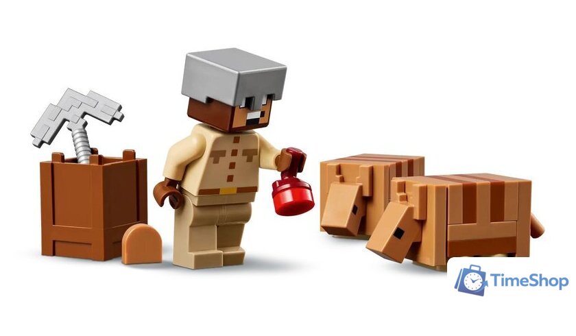 Конструктор LEGO Minecraft 21269 Экспедиция на рудник Броненосец - Изображение №10 — Интернет-магазин Time-Shop