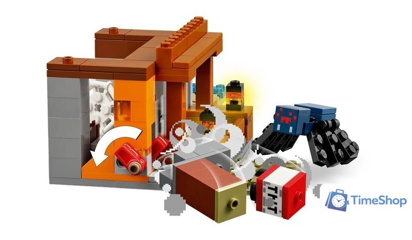 Конструктор LEGO Minecraft 21269 Экспедиция на рудник Броненосец - Изображение №9 — Интернет-магазин Time-Shop