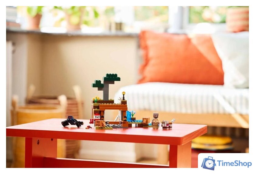 Конструктор LEGO Minecraft 21269 Экспедиция на рудник Броненосец - Изображение №6 — Интернет-магазин Time-Shop