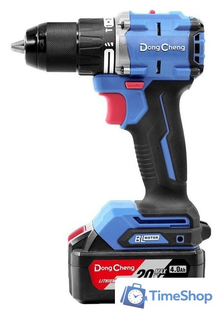Ударная дрель-шуруповерт DongCheng DCJZ2060i Type EM (с 2-мя АКБ, кейс) - Изображение №5 — Интернет-магазин Time-Shop