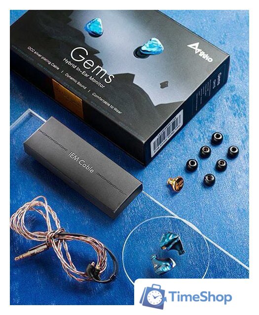 Наушники iKKO Gems OH1S (синий) - Изображение №7 — Интернет-магазин Time-Shop