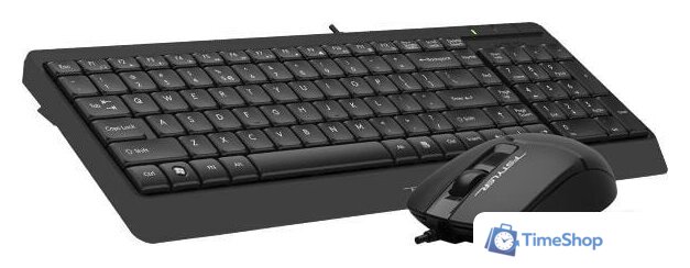 Офисный набор A4Tech Fstyler F1512 (черный) - Изображение №2 — Интернет-магазин Time-Shop