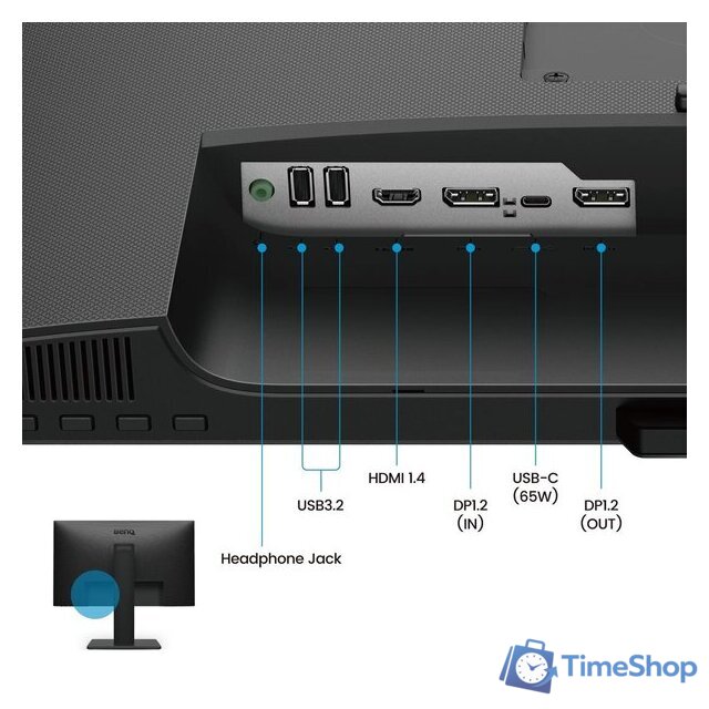 Монитор BenQ Business BL2786TC - Изображение №9 — Интернет-магазин Time-Shop