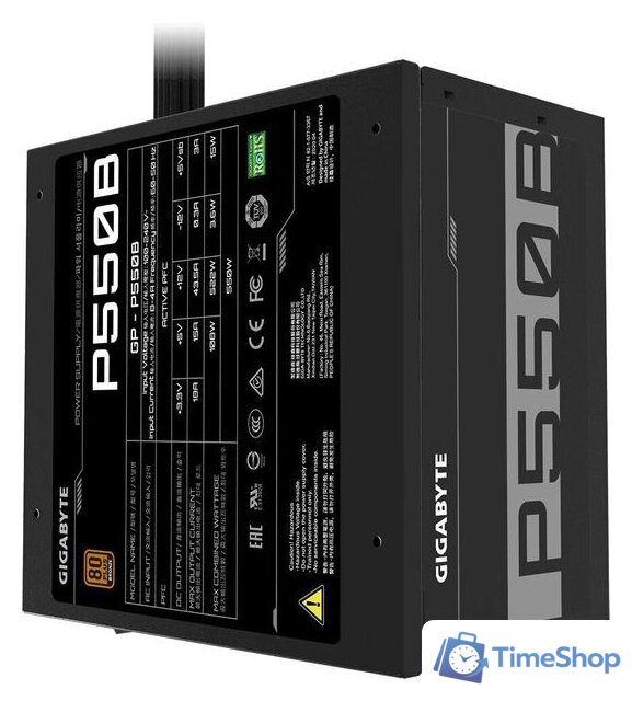 Блок питания Gigabyte P550B - Изображение №4 — Интернет-магазин Time-Shop