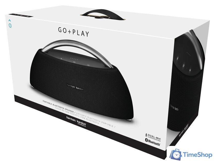 Беспроводная колонка Harman/Kardon GO + Play (черный) - Изображение №4 — Интернет-магазин Time-Shop