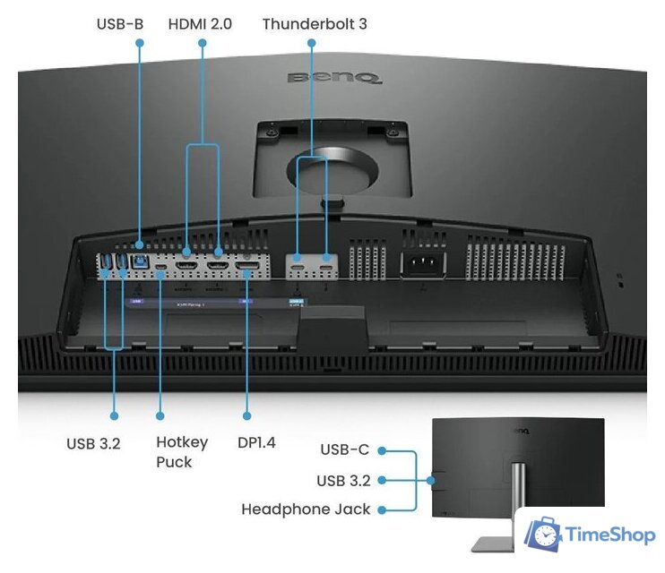 Монитор BenQ DesignVue PD3225U - Изображение №10 — Интернет-магазин Time-Shop