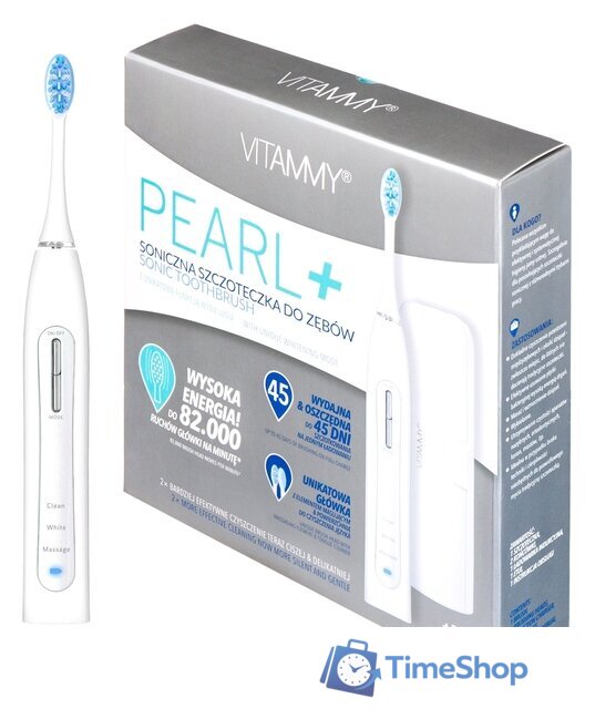 Электрическая зубная щетка Vitammy Pearl+ - Изображение №4 — Интернет-магазин Time-Shop