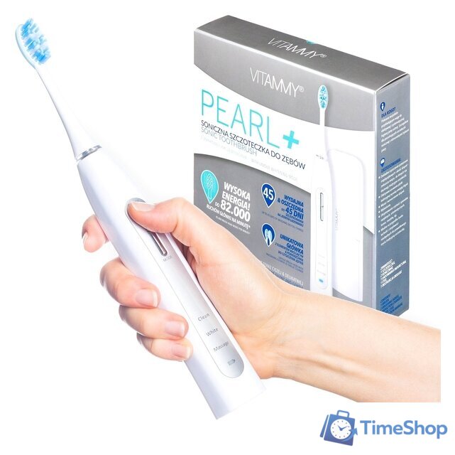 Электрическая зубная щетка Vitammy Pearl+ - Изображение №12 — Интернет-магазин Time-Shop