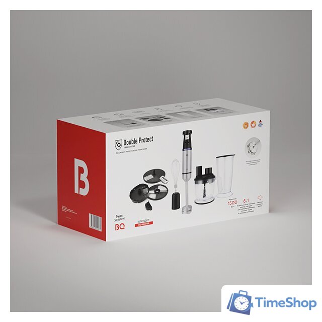 Погружной блендер BQ HB1231SS - Изображение №5 — Интернет-магазин Time-Shop